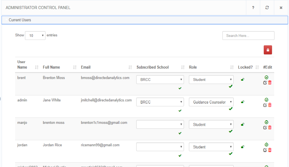 screenshot of ForeSight Academics